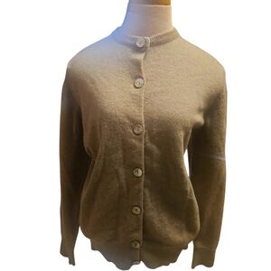 Vintage Orvis By Jacques De LOUX button Up Cardigan Cashmere
